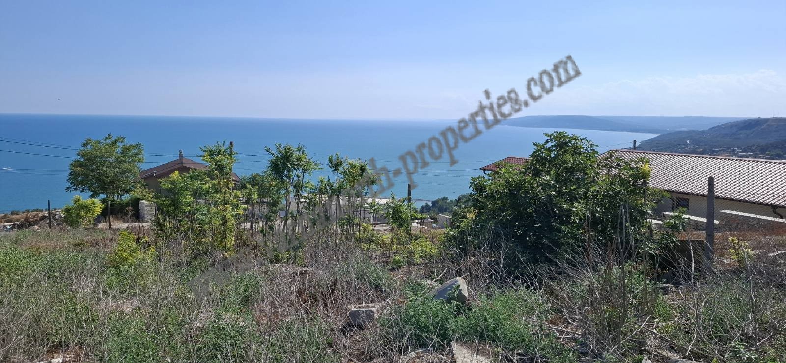 Plot of land with an area of 489 sq.m, with an unobstructed sea view