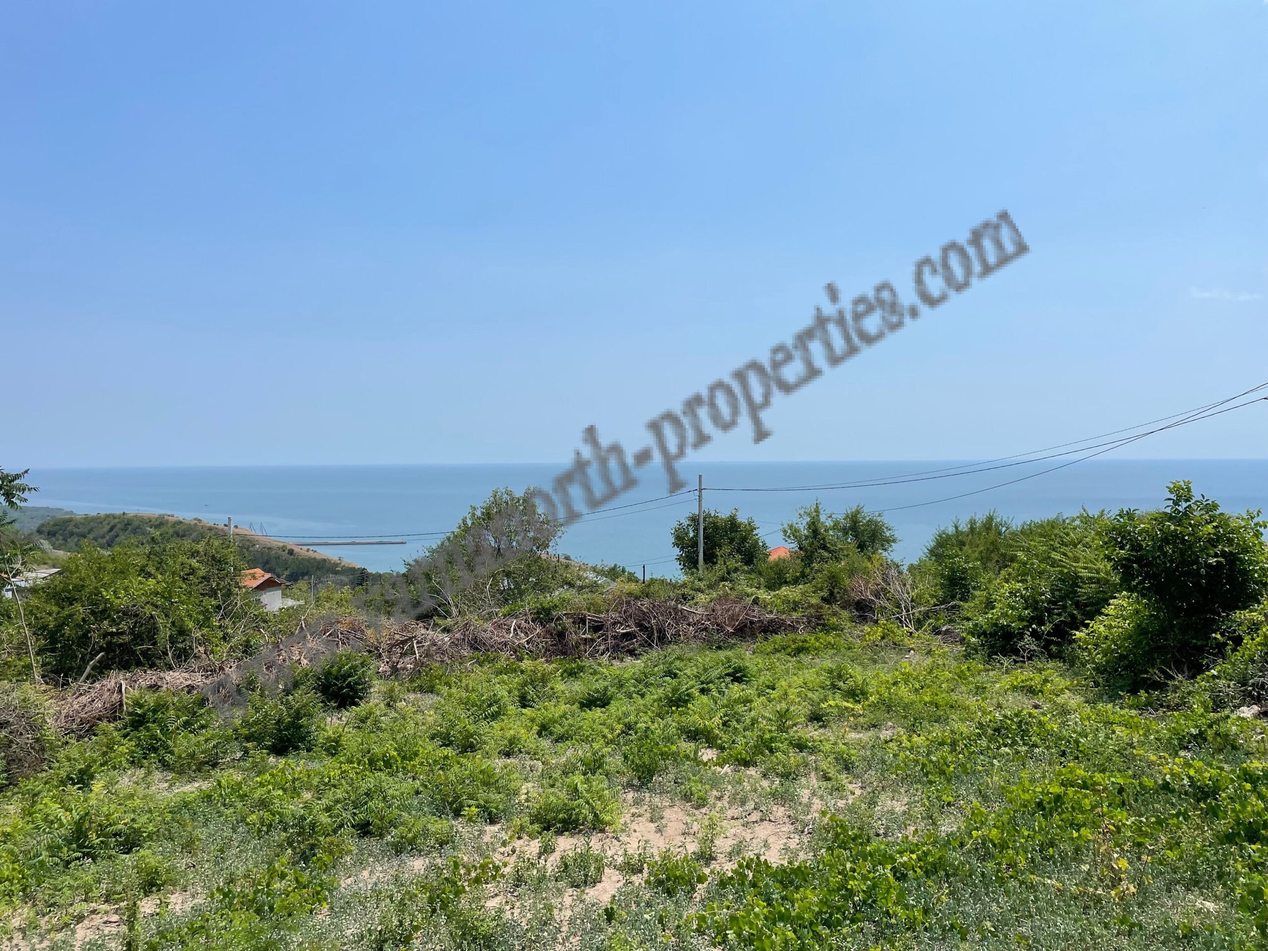 Plots of land with an exceptional sea view